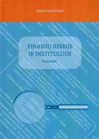 Finansų rinkos ir institucijos