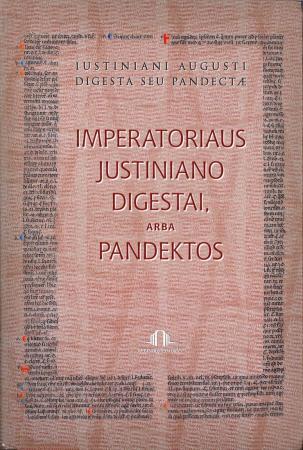 Imperatoriaus Justiniano Digestai, arba Pandektos, I knyga