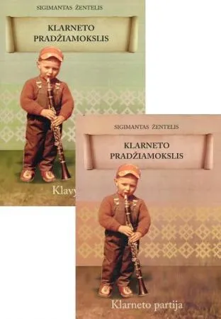 Klarneto pradžiamokslis. Klarneto partija. Klavyras