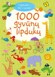 1000 gyvūnų lipdukų