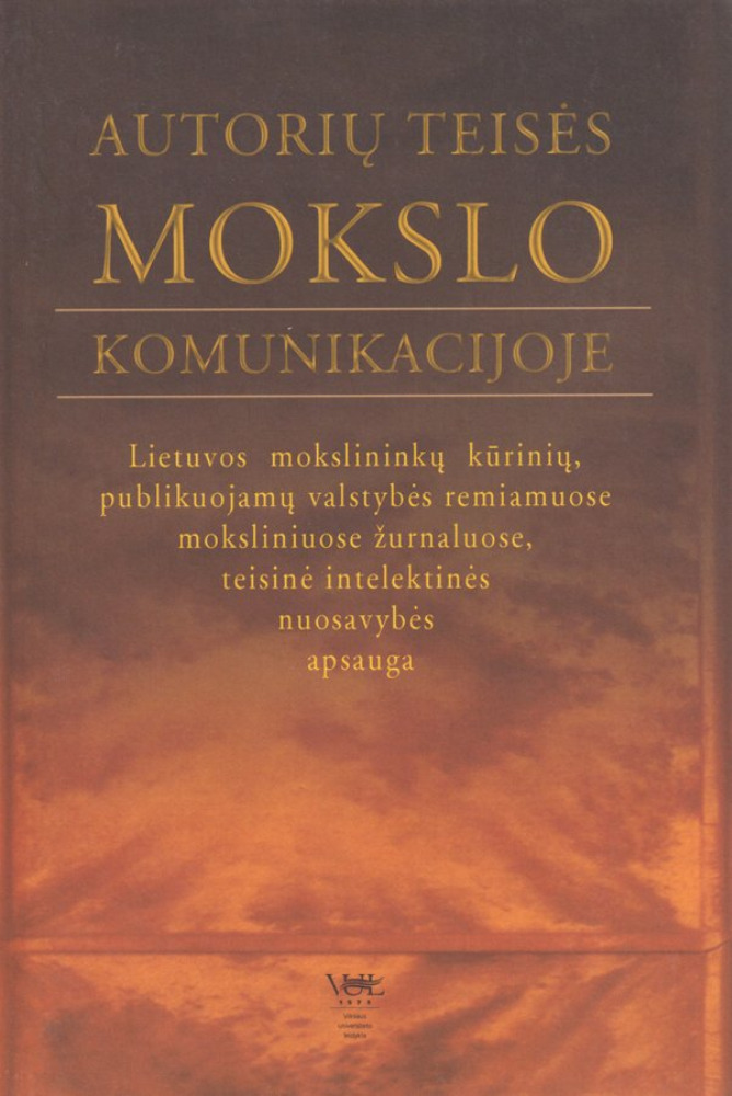 Autorių teisės mokslo komunikacijoje