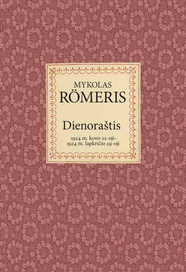 Mykolas Romeris. Dienoraštis: 1924 metų kovo 22-oji–1924 m. lapkričio 29-oji