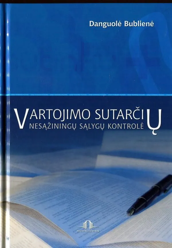 Vartojimo sutarčių nesąžiningų sąlygų kontrolė