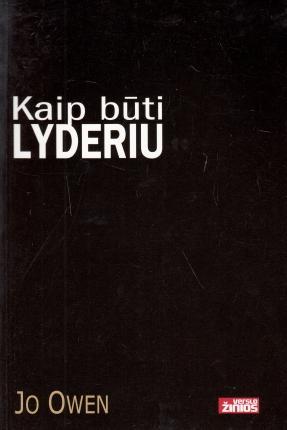 Kaip būti lyderiu