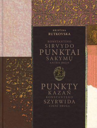 Konstantino Sirvydo "Punktai sakymų", antra dalis