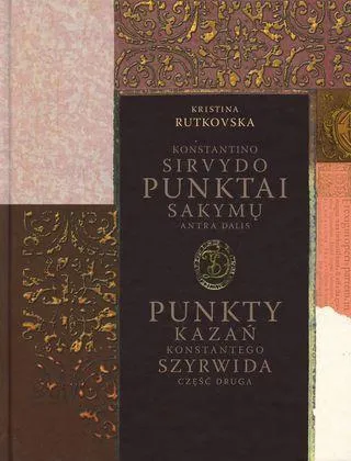 Konstantino Sirvydo "Punktai sakymų", antra dalis