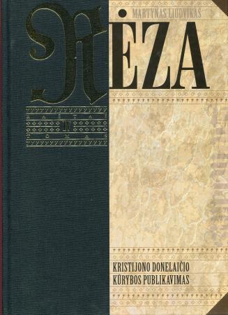 Martynas Liudvikas Rėza. Raštai T. 4