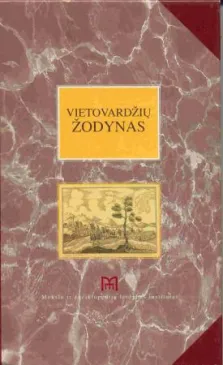 Vietovardžių žodynas