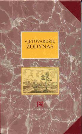 Vietovardžių žodynas