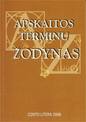 Apskaitos terminų žodynas