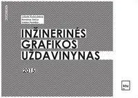 Inžinerinės grafikos uždavinynas