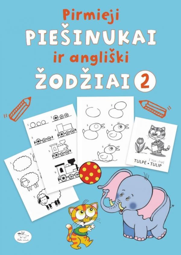 Pirmieji piešinukai ir angliški žodžiai 2