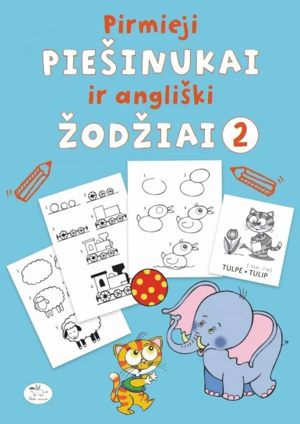 Pirmieji piešinukai ir angliški žodžiai 2