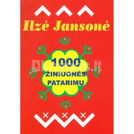 1000 žiniuonės patarimų