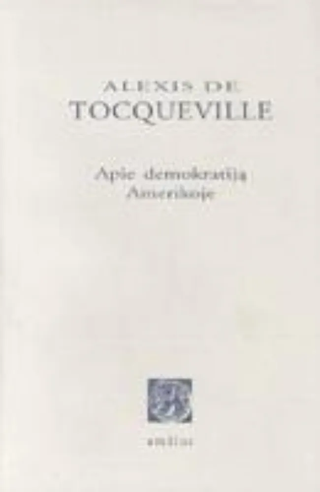 Apie demokratiją Amerikoje