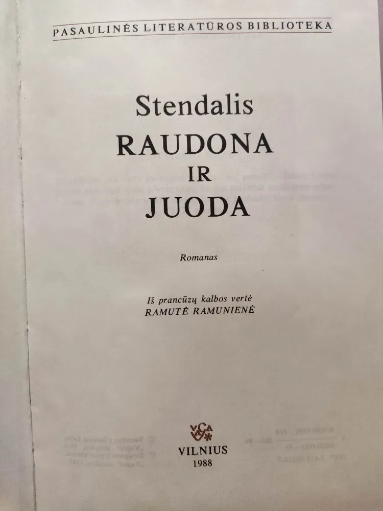 Raudona ir juoda