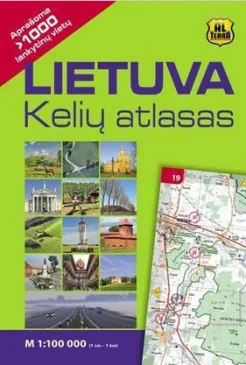 Lietuva. Kelių atlasas M1