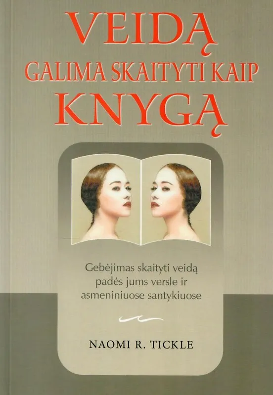 Veidą galima skaityti kaip knygą