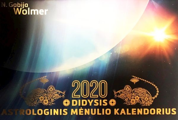 Didysis astrologinis 2020 m. Mėnulio kalendorius