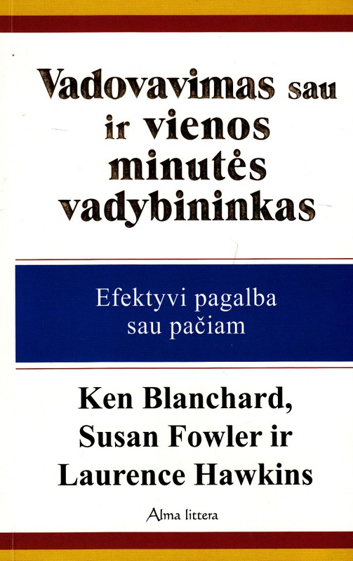 Vadovavimas sau ir vienos minutės vadybininkas