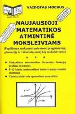 Naujausioji matematikos atmintinė moksleiviams