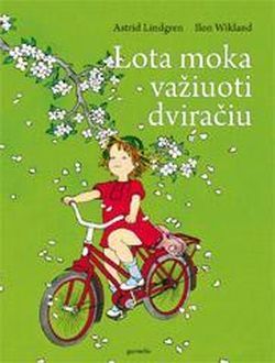 Lota moka važiuoti dviračiu