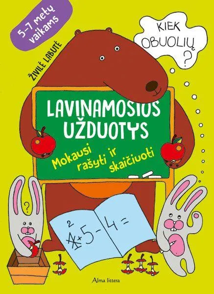 Lavinamosios užduotys 5-7 metų vaikams