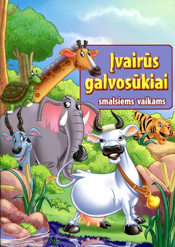 Įvairūs galvosūkiai smalsiems vaikams (4-7 metų)