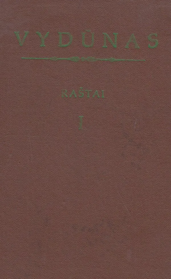 Raštai I tomas