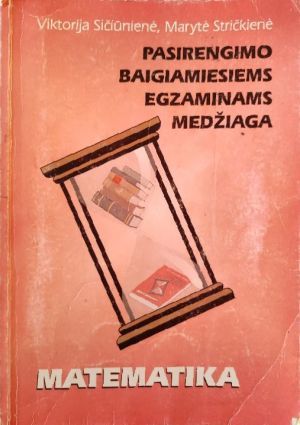 Pasirengimo baigiamiesiems egzaminams medžiaga. Matematika