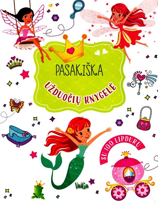 "Pasakiška užduočių knygelė"