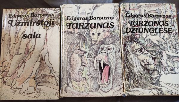 Tarzanas. Užmirštoji sala. Tarzanas džiunglėse