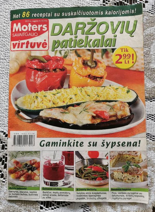 Moters savaitgalio virtuvė- daržovių patiekalai
