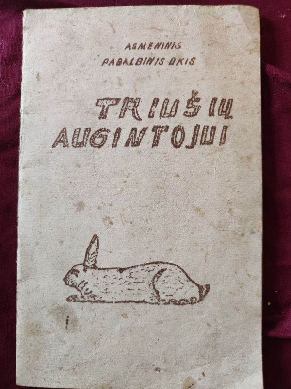 Triušių augintojui A. Sild