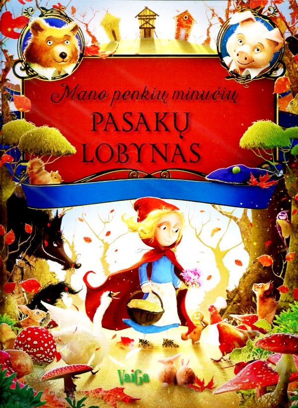 "Mano penkių minučių pasakų lobynas"