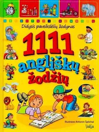 "1111 angliškų žodžių: didysis paveikslėlių žodynas"