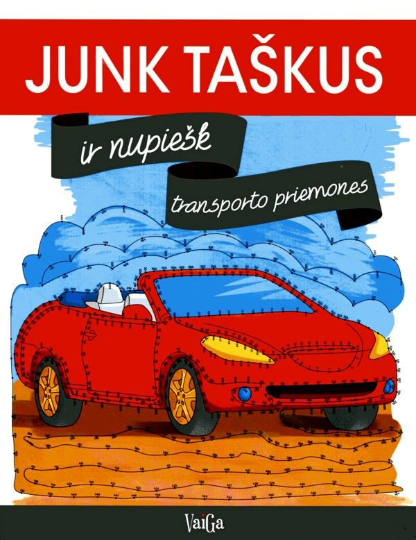 "Junk taškus ir nupiešk transporto priemones"
