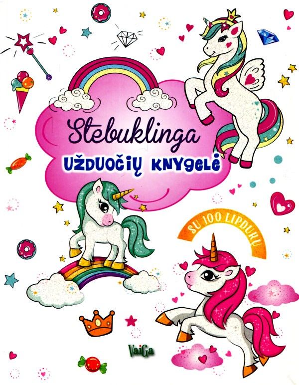 "Stebuklinga užduočių knygelė"
