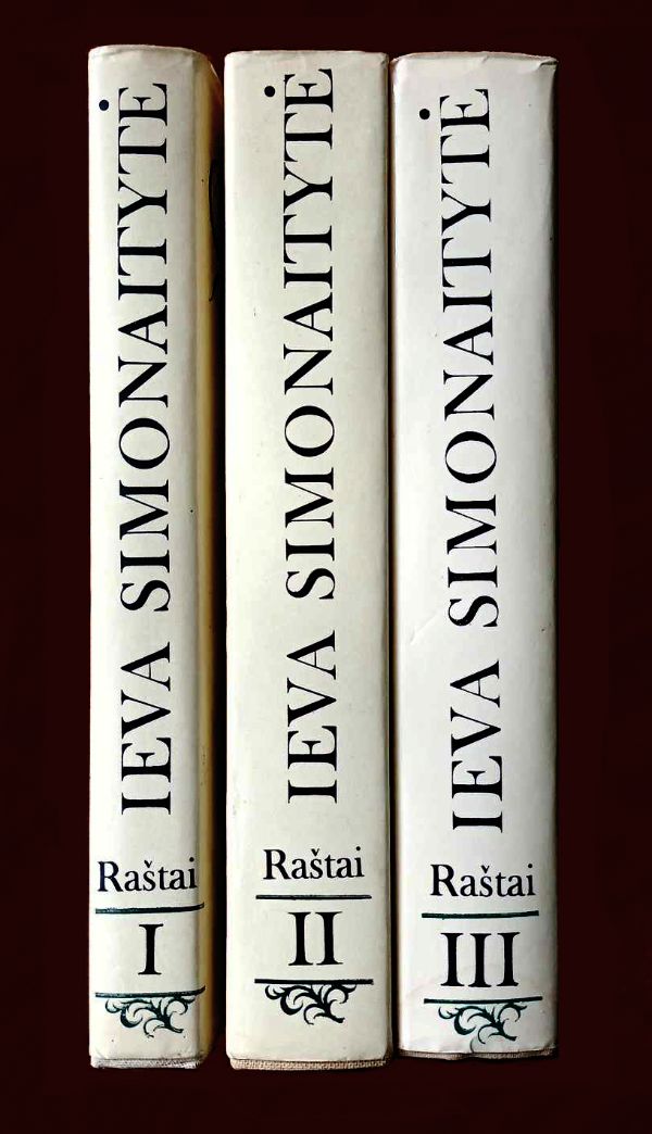 Raštai I-II-III tomai