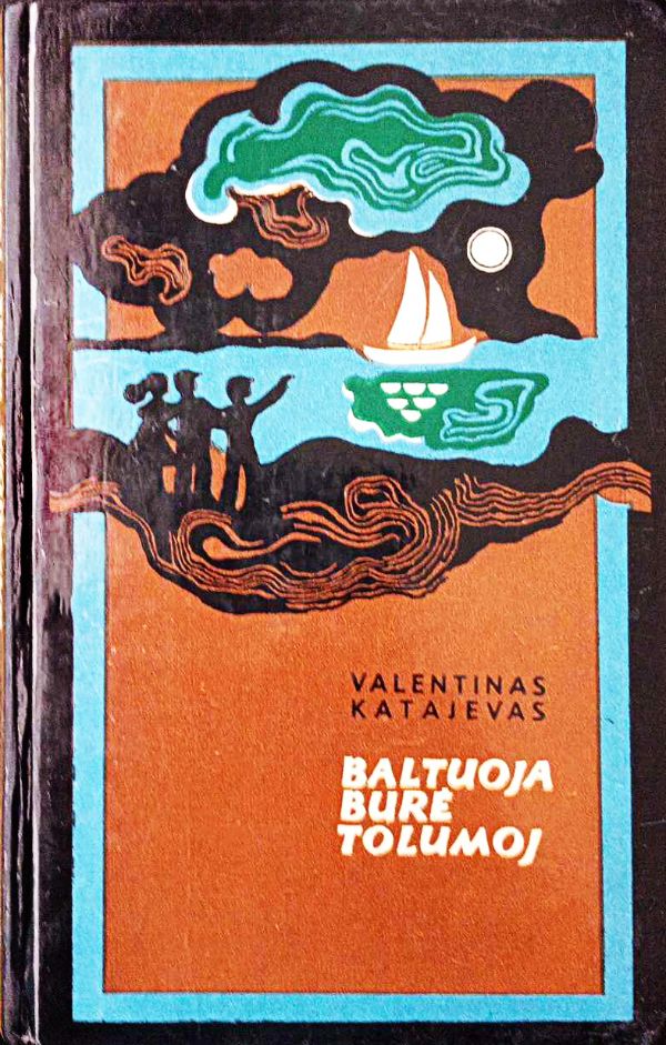 Baltuoja burė tolumoj