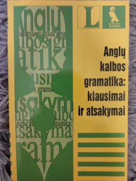 Anglų kalbos gramatika: klausimai ir atsakymai