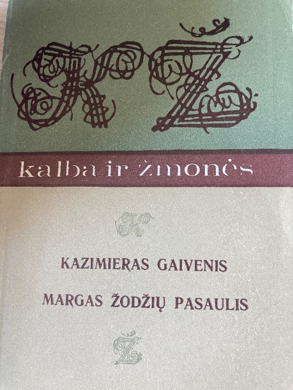 Margas žodžių pasaulis