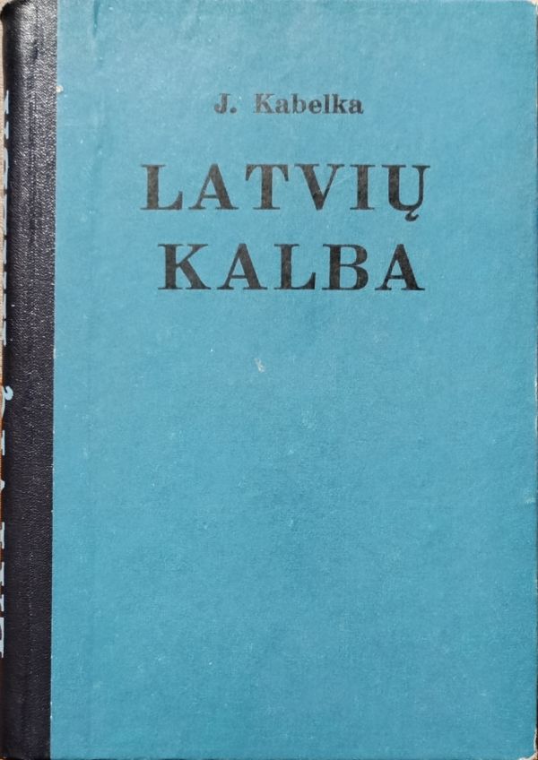 Latvių kalba