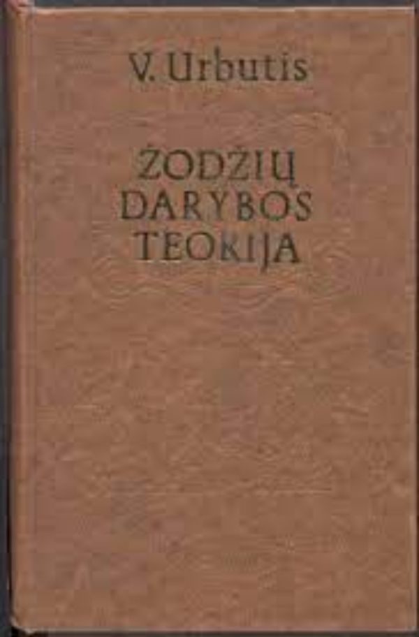 Žodžių darybos teorija