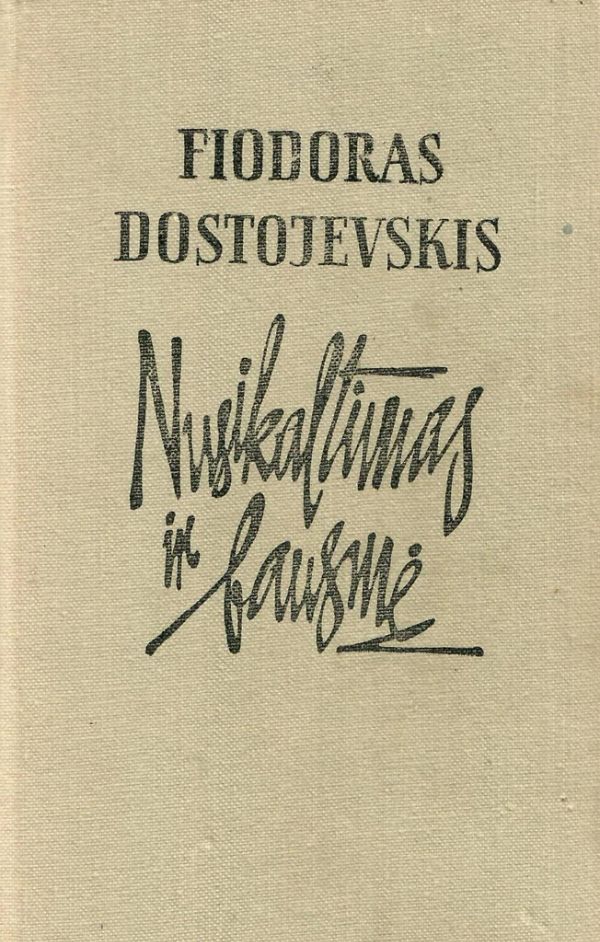 Nusikaltimas ir bausmė