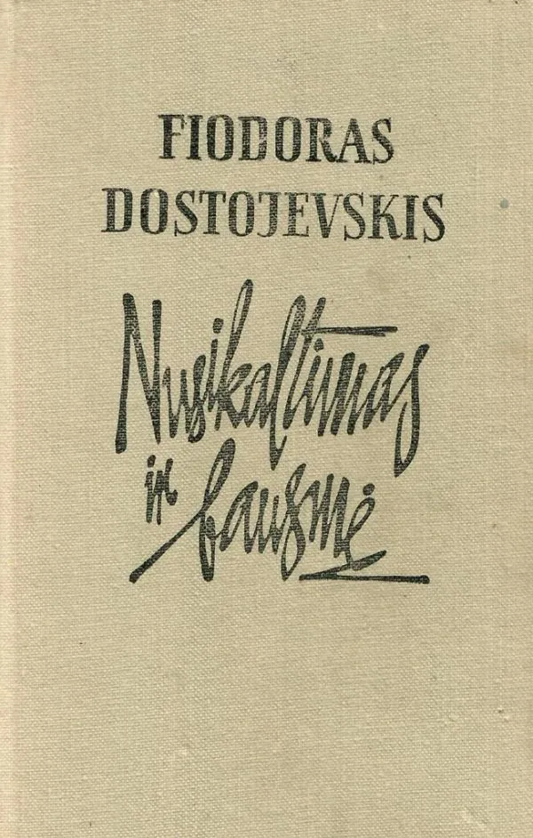 Nusikaltimas ir bausmė