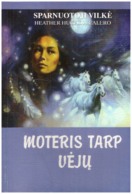 Moteris tarp vėjų