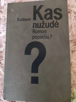 Kas nužudė Romos popiežių?