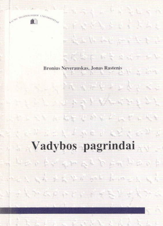 Vadybos pagrindai