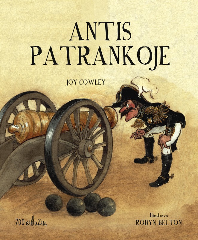 Antis patrankoje